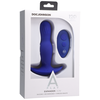 Doc Johnson A-Play Expander Silicone Plug Remote Control Juodas Medium