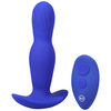 Doc Johnson A-Play Expander Silicone Plug Remote Control Juodas Medium