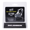 Doc Johnson Rock Solid EZ Top Cap Pilkas Small - Leak-Proof One-Handed System