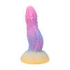 Doc Johnson Fantasy Fuckers Dragon Tongue Glow-in-the-Dark Silicone Model Multicolor