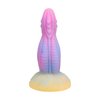 Doc Johnson Fantasy Fuckers Dragon Tongue Glow-in-the-Dark Silicone Model Multicolor