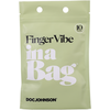 Doc Johnson CalExotics Finger Vibe Rožinė - Rechargeable Silicone Stimulation Ring