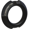 Doc Johnson FLEXISTEEL Silicone &amp; Metal Support Ring 43mm - Juodas, Dual Layer System