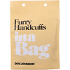 Doc Johnson Pipedream Furry Cuffs Juodas - Comfortable Faux Fur Restraint System