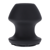 Doc Johnson Oxballs Kum Keeper Plug Small Juodas - Flexible Silicone System
