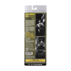 Doc Johnson Max Comfort Gag Juodas - Flexible Silicone Jaw Support