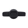 Doc Johnson Max Comfort Gag Juodas - Flexible Silicone Jaw Support