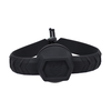 Doc Johnson Max Comfort Gag Juodas - Flexible Silicone Jaw Support