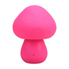 Doc Johnson Mushroom Vibe Rechargeable Silicone Massager Rožinė