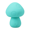 Doc Johnson CalExotics Mushroom Vibe Silicone Rechargeable Massager Teal Žalias