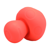 Doc Johnson Blush Novelties Mushroom Vibe Silicone Rechargeable Peach, Compact Model