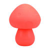 Doc Johnson Blush Novelties Mushroom Vibe Silicone Rechargeable Peach, Compact Model