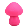 Doc Johnson Mushroom Vibe Rechargeable Silicone Massager Rožinė