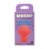 Doc Johnson Blush Novelties Mushroom Vibe Silicone Rechargeable Peach, Compact Model
