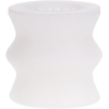 Doc Johnson Helping Head Silicone Sleeve Frosted 2”