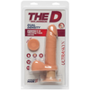 Doc Johnson The D 7” Dual Density ULTRASKYN Model with Suction Base, rusvai gelsvas