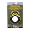 Doc Johnson Oxballs Pinch Zero Ring Juodas - Extra-Wide Magnetic Metal Ring