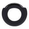 Doc Johnson Oxballs Pinch Zero Ring Juodas - Extra-Wide Magnetic Metal Ring