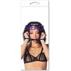 Doc Johnson Merci Silicone Cuffs Juodas - Flexible Single-Piece Restraint System