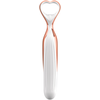 Doc Johnson Rožinė Dame Com Rechargeable Silicone Intimate Device with Storage Case Rožinė