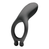 Doc Johnson OptiMALE Rechargeable Silicone Vibrating Ring Juodas USB