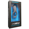 Doc Johnson OptiMALE Rechargeable Silicone Vibrating Ring Juodas USB