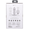 Doc Johnson A-Play Rise Silicone Plug with Remote 12 Modes Juodas