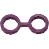 Doc Johnson Silicone Wrist Cuffs Flexible One-Piece Juodas