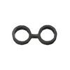 Doc Johnson Silicone Cuffs Flexible Molded Design Juodas