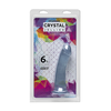 Doc Johnson Crystal Jellies Slim Model 6.5'' Transparent Suction Base