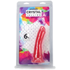 Doc Johnson Crystal Jellies Slim Model 15 cm - Transparent Intimate Tool
