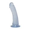 Doc Johnson Crystal Jellies Slim Model 6.5'' Transparent Suction Base