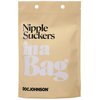 Doc Johnson Silicone Suction Cups for Nipple Stimulation - Pair, Juodas