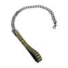Doc Johnson Tactical Adjustable Collar &amp; Leash Set Juodas-Žalias Neoprene