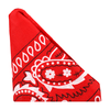 Doc Johnson The Code Silicone Ring &amp; Bandana Set Raudona - Stylish Two-Tone Design