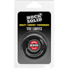 Doc Johnson Rock Solid The Convex Ergonomic TPE Intimate Ring, Flexible Fit