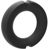 Doc Johnson The Paradox Silicone-Metal 35mm Comfort Band Juodas Ring by CalExotics