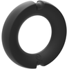 Doc Johnson The Paradox Juodas 50mm Hybrid Silicone-Metal Support Ring - CalExotics