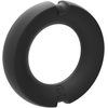 Doc Johnson The Paradox Silicone-Metal Hybrid Intimate Ring 45mm Juodas Ergonomic Fit