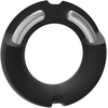 Doc Johnson The Paradox Silicone-Metal Hybrid Intimate Ring 45mm Juodas Ergonomic Fit