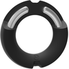 Doc Johnson The Paradox Juodas 50mm Hybrid Silicone-Metal Support Ring - CalExotics