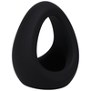 Doc Johnson Rock Solid The Stretcher Dual Support Silicone Ring Juodas