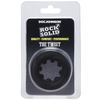 Doc Johnson The Twist Silicone Support Ring Juodas Flexible Design