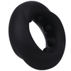 Doc Johnson The Twist Silicone Support Ring Juodas Flexible Design