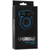 Doc Johnson CalExotics Vibrating Ring Juodas 10-Function Silicone Intimate Device