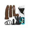 Doc Johnson Vac-U-Lock Dual Density ULTRASKYN Set with Remote Vibration