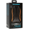 Doc Johnson OptiMALE Silicone Stroker Heated Rechargeable Juodas