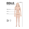Dolls By Shots Shots Donna Life-Size Standing Silicone Doll with Posable Limbs 158 cm