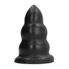 Domestic Partner Butt Buster Juodas 3-Stage Anal Plug Soft Rubber XL