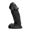 Domestic Partner War Head Juodas Intimate Machine with Stable Base 28cm